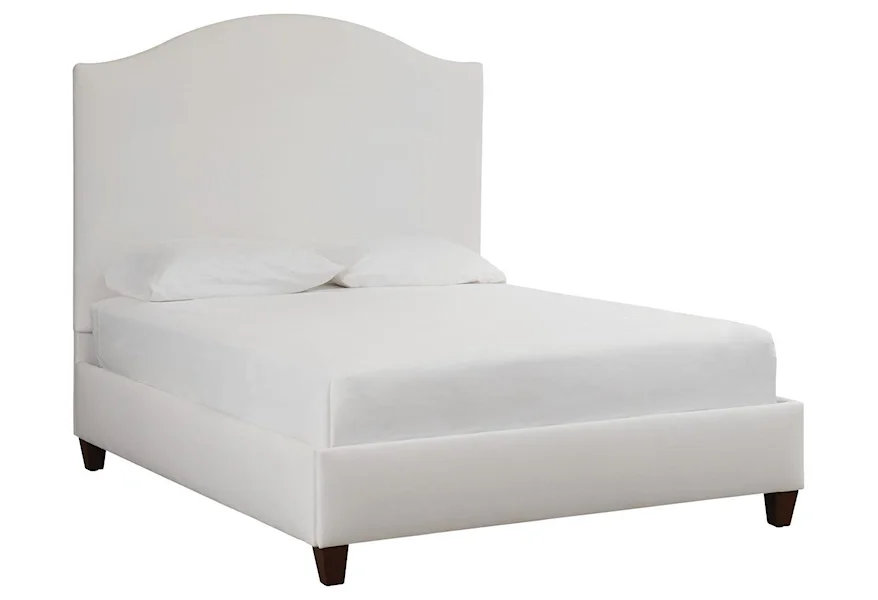 Custom Upholstered Beds Queen Bed by Bassett at Esprit Decor Home Furnishings